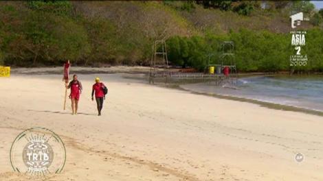 Alex Filip și Silviu Geandră se pregătesc moral pentru proba de eliminare. Neli: ”Urmează lupta titanilor”