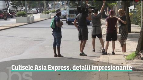 Detalii impresionante din culisele Asia Express