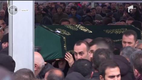 Erdogan, la funeraliile victimelor prăbușirii