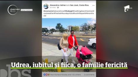 Elena Udrea, iubitul și fiica, o familie fericită