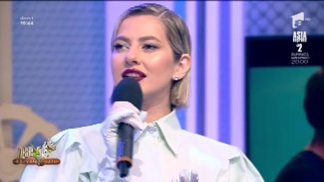 Lidia Buble cântă melodia Sub apă