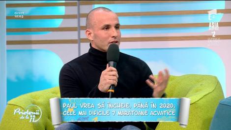 Paul Georgescu, românul care rezistă cel mai mult în apă rece ca gheața: ”Acasă aștept să vină apa caldă. Nu fac dușuri reci, ci foarte calde”