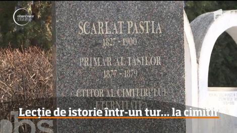 Zeci de elevi din Iaşi au primit o lecţie de istorie pe cât de interesantă, pe atât de inedită