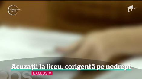 O elevă de la liceul de pedagogie din Capitală acuză că a fost lăsată corijentă pe nedrept!