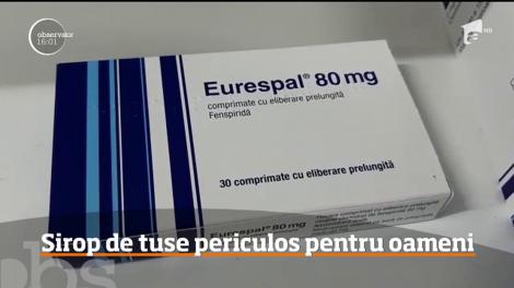 Siropul de tuse pentru copii și comprimatele Eurespal, retrase de pe piaţa. Ce trebuie să faceți dacă le aveți în casă