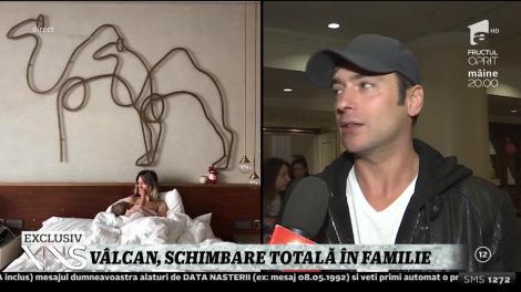 Radu Vâlcan, schimbare totală în familie