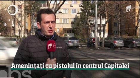 Un tânăr a răspândit teroare în centrul Capitalei. A ieşit în mijlocul unui bulevard cu un pistol în mână