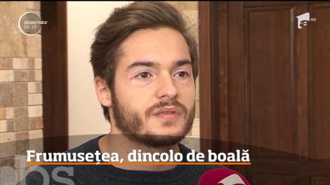 Un bărbat din Mureş, care suferă de o boală dermatologică rară, a vrut să demonstreze că frumuseţea nu ţine cont de nicio afecţiune!