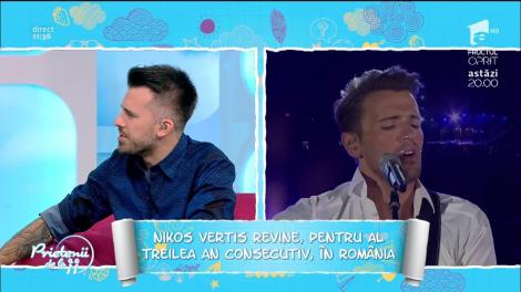 Nikos Vertis, două concerte în București, Când are loc evenimentul