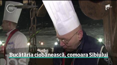 Invitaţi din toată lumea s-au adunat la Sibiu, pentru a vedea cât de sofisticată poate fi bucătăria ciobănească