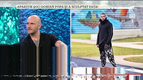 Apariţie şoc! Dorian Popa şi-a "sculptat" faţa!