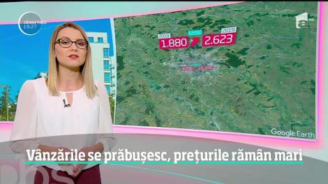 Piaţa imobiliară este în scădere, dar dezvoltatorii ţin cu ambiţie de preţuri. La început de an s-au vândut cu circa 30% mai puţine locuinţe faţă de 2018