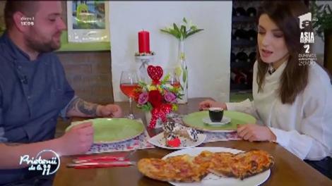 Aromă și savoare. Cum se prepară pizza în formă de inimioară