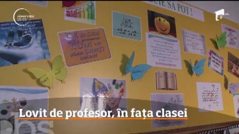 Un profesor din Târgovişte este anchetat disciplinar după ce a lovit un elev