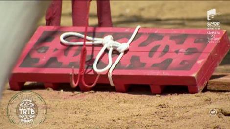 Jocul de salvare - "Captivi în sferă"! Echipa galbenă câştigă, iar Mircescu şi Geandră intră la duel!