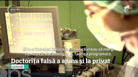 Noi detalii în cazul falsului medic de la Spitalul Județean Ilfov! Ce făcea Raluca Bârsan în clinicile private!