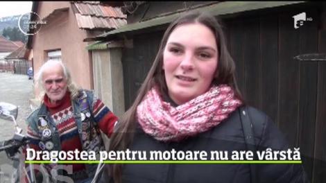 Cel mai bătrân biker din România