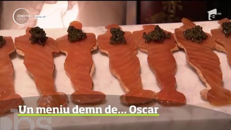 Meniu de cinci stele la Gala Premiilor Oscar