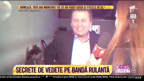Imagini incendiare din culisele show-ului  „Scena Misterelor”. Ce cadou a primit Nea Mărin de la Dan Negru
