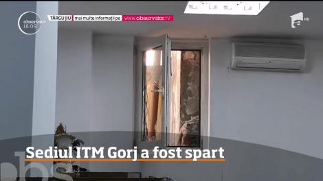 Sediul Inspectoratului Teritorial de Muncă Gorj, prădat de hoți