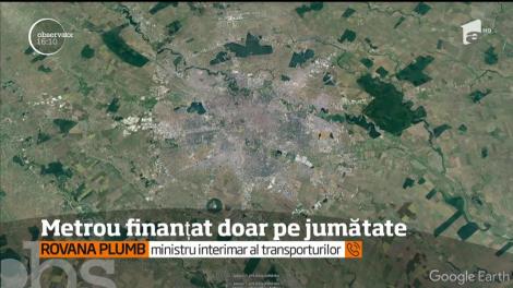 Metroul spre Aeroportul Henri Coandă, finanțat doar pe jumătate. Comisia Europeană susține că proiectul e lipsit de viziune