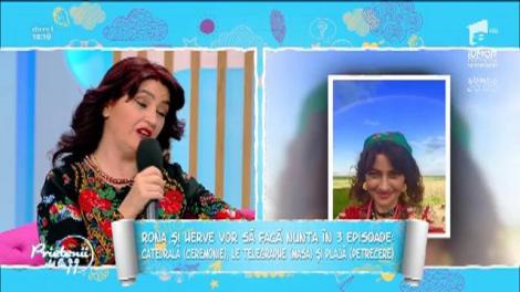 Rona Hartner și DJ HMJ, sărut în direct la "Prietenii de la 11"