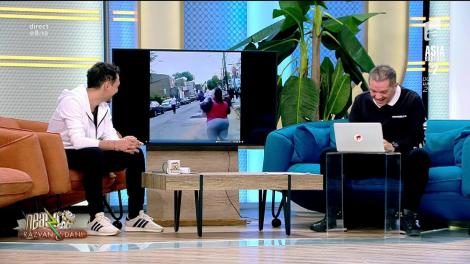 Smiley News. A vrut să vadă implozia unui bloc, dar câinele a făcut-o să o rateze