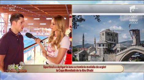 Constantin Popovici, cel mai bun săritor în apă din România, în direct la Neatza
