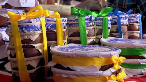 La prima provocare de la cursa "Ultima șansă", concurenții trebuie să mănânce kurd, un iaurt realizat de localnici