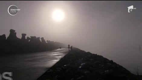 Ceaţa densă a închis porturi la malul mării!