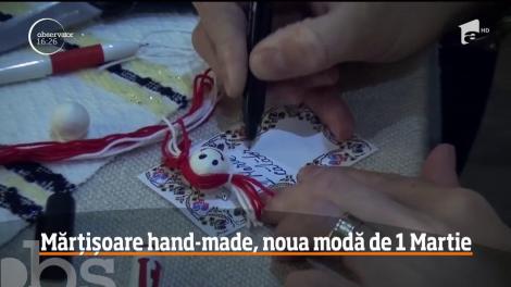 Mărțișoarele hand-made, noua modă de 1 Martie