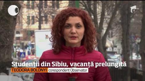 Studenții din Sibiu primesc o săptămână de vacanță în plus