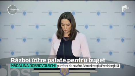 Bugetul pe 2019 a ajuns pe masa preşedintelui. În loc de răspuns, Guvernul a primit atacuri dure