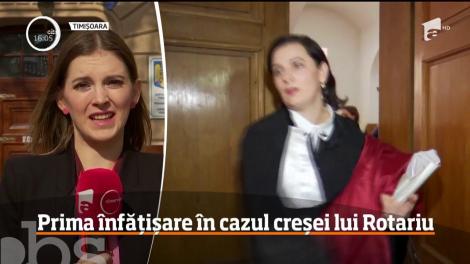 Procesul în care fiica lui Iosif Rotariu este judecată pentru că a rupt piciorul unui copil, amânat