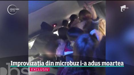 Fetiţa care a murit după ce a căzut dintr-un microbuz călătorea în portbagaj, pe un scaun improvizat