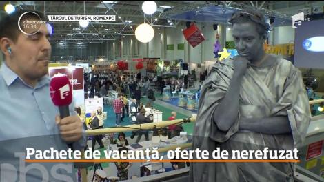 Oferte de nerefuzat la târgul de turism din Capitală