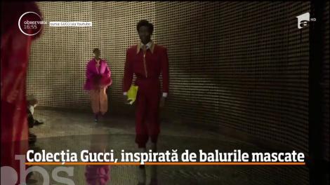 Colecția Gucci, inspirată de balurile mascate
