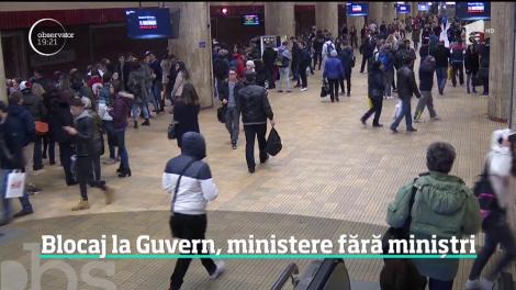 Blocaj fără precedent în Guvern. Ministerul Dezvoltării şi cel al Transporturilor au rămas fără miniştri