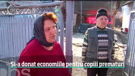 Lecţie de omenie. Un pensionar și-a donat toate economiile pentru a da o şansă copiilor născuţi prematur