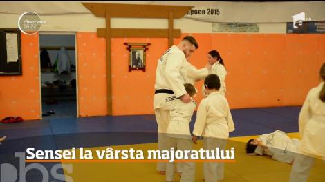 Povestea celui mai tânăr antrenor de judo din România