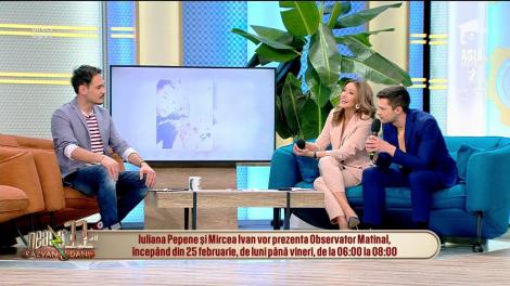 Iuliana Pepene și Mircea Ivan, matinalii de la Observator, în platoul Neatza: "Nu este atât de rău să ne trezim de dimineață"