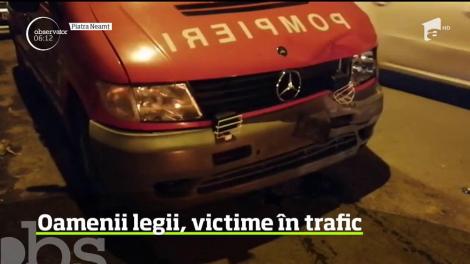 Poliţia şi pompierii au devenit din salvatori, victime