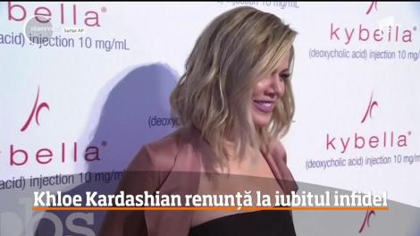 Khloe Kardashian se desparte de iubitul infidel