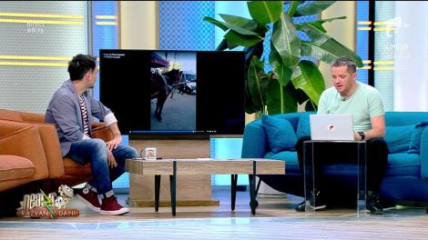 Un gălățean și-a montat eoliană, panouri fotovoltaice și alarmă de mașină pe căruța cu cal