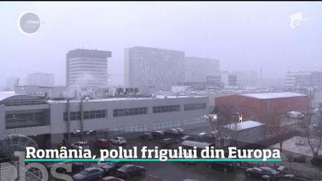Alertă meteo. România devine polul frigului din Europa. Vor fi temperaturi mai scăzute decât în Finlanda sau în Norvegia