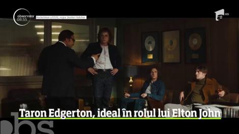 Theron Edgerton, ideal pentru rolul din filmul dedicat tinereții lui Elton John, Rocketmen