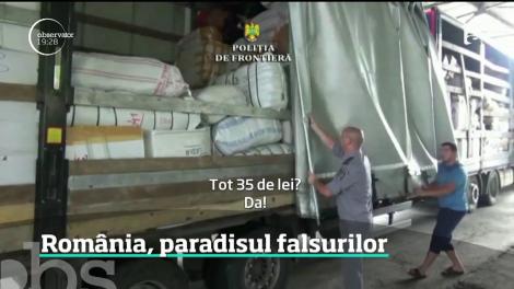 România, paradisul falsurilor. A devenit piaţă de desfacere pentru produsele contrafăcute
