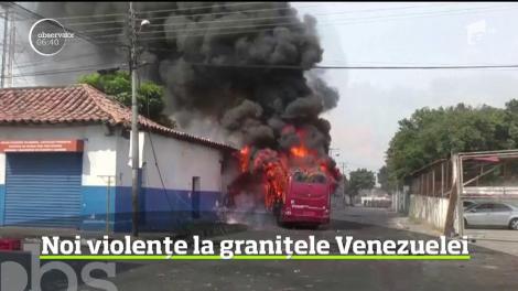 Noi violențe la granița Venezuelei. 23 de soldaţi au dezertat şi au fugit în Columbia