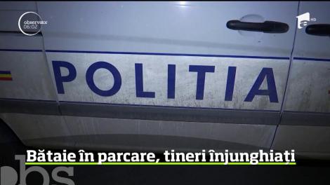 Atac cu cuțite într-o parcare din Timișoara. Două persoane au fost înjunghiate