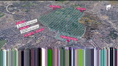 Bucureşti, în topul celor mai poluate oraşe din Europa. Oficialii vor interzicerea circulaţiei maşinilor vechi în centrul Capitalei